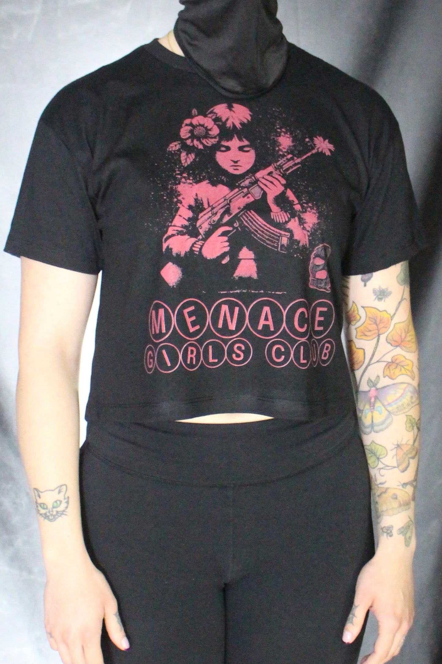 Guns and Ammo Crop top