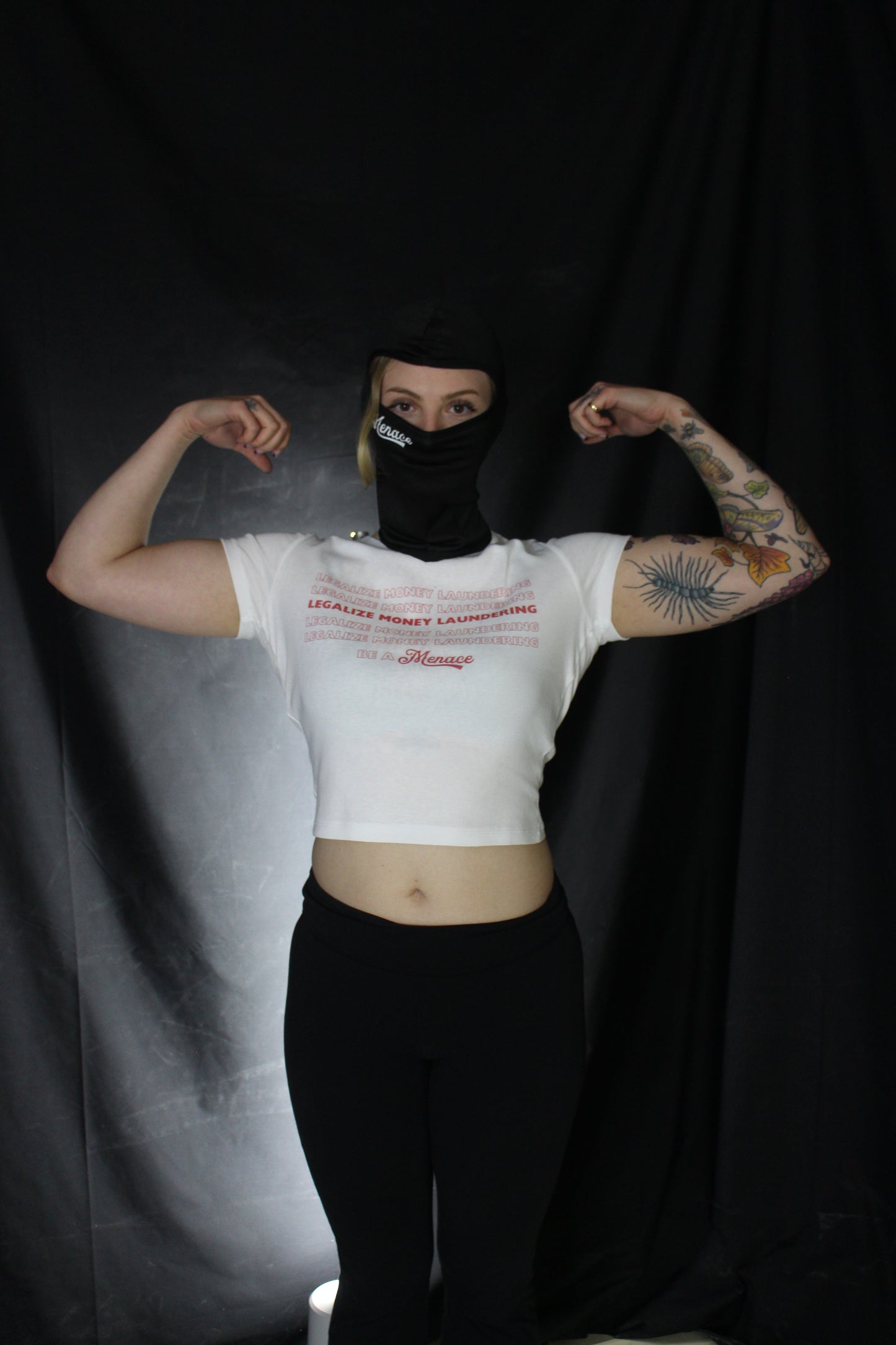 Legalize Money Laundering - Crop Top